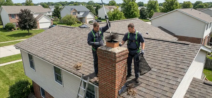 Bird Removal From Chimney in Tucker