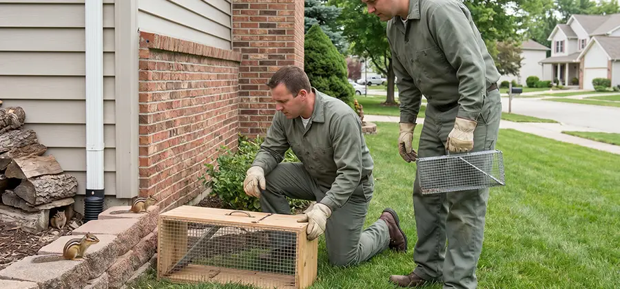 Remove Chipmunks From Yard in Tucker