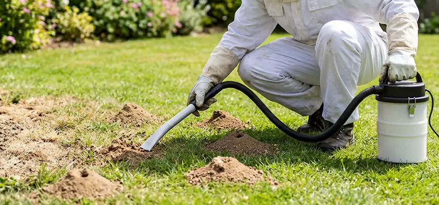 Tick Tubes Application in Tucker