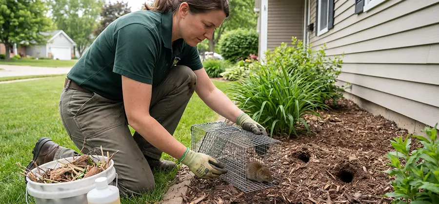 Organic Vole Control in Tucker